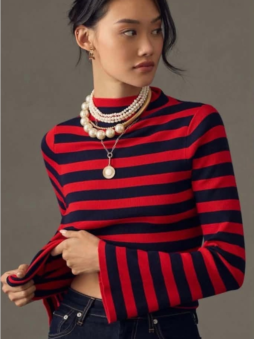 Maeve by Anthropologie bell sleeve top, NEW ($98)!